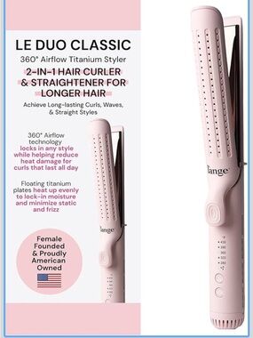 Lange 2 in 1 hair styler